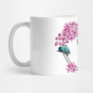 Be Kind - Lilacs And Butterflies Mug